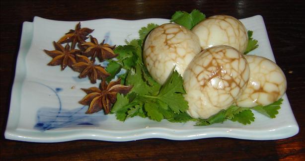 Tea Marbled Eggs. Photo by Pets'R'us