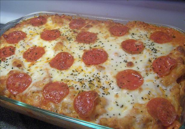 Ziti Pepperoni Casserole. Photo by *Parsley*