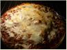 Lamb and Polenta Lasagna. Recipe by Barb Gertz