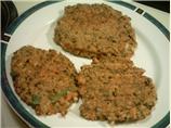 Curried Walnut Grain Burgers