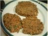 Curried Walnut Grain Burgers. Recipe by DogAndCatDoc