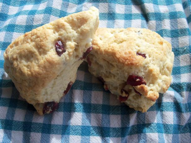 Cranberry and White Chocolate Scones. Photo by TexasToast R