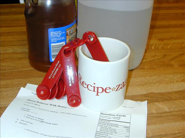 Stress Reliever With Honey. Photo by Barb Gertz