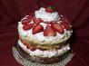 Strawberry Meringue Cake. Recipe by pines506