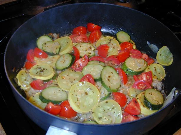 Zucchini Skillet. Photo by Barb Gertz