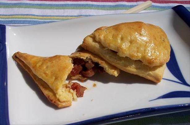 Char Siew Puffs (Char Siew Sow) - Dim Sum. Photo by Hey Jude