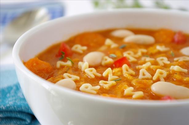 Healthy Alphabet Soup. Photo by Thorsten