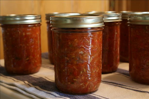 Zucchini Salsa, Canned. Photo by Cookin-jo