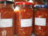 Zucchini Salsa, Canned. Photo by Pearlesyarn