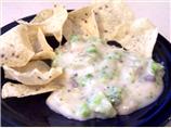 Hot Broccoli Dip   (Crock Pot or Microwave). Photo by AmyMCGS