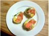 Brie Smoked Salmon Stackers. Recipe by Therapy Chef