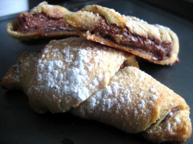 Milk Chocolate Rolled Crescents. Photo by Juju Bee