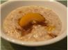 Ginger Peach Oatmeal