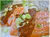 Grilled Salmon With Peanut Hoisin Sauce