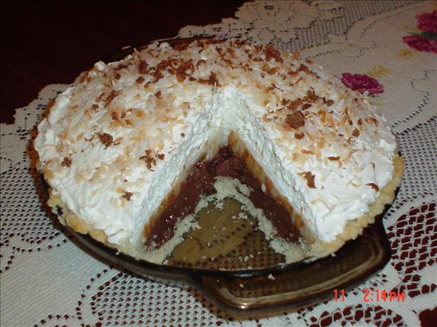 Chocolate Haupia (Coconut) Pie. Photo by Nane