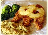 Rainforest Cafe Caribo Coconut Chicken With Honey Mustard Sauce. Photo by Chef #165326