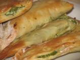 Spinach and Feta Phyllo Parcels. Photo by Luschka