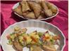 Green Chile Wontons With Pineapple Salsa. Recipe by PaulaG