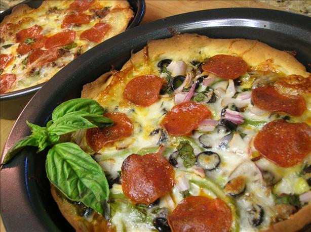 Really Deep Dish Pizza. Photo by Pam-I-Am