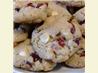 White Chocolate Chip Cranberry Oatmeal Cookies