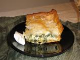 Bosnian Pita (phyllo pie) with Spinach Filling