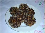 Caramel Filled Chocolate Cookies Drizzled With Chocolate. Photo by Just Call Me Martha