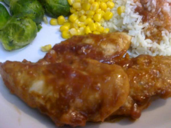 Cranberry Chicken. Photo by Erin Harris