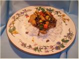 Ground Beef Sesame Ginger Stir Fry