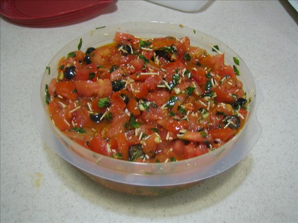 Pasta With Spiced Tomato Basil Sauce. Photo by Kiki723