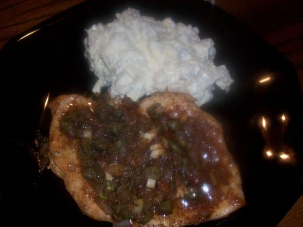 Chicken Piccata. Photo by mightyro_cooking4u