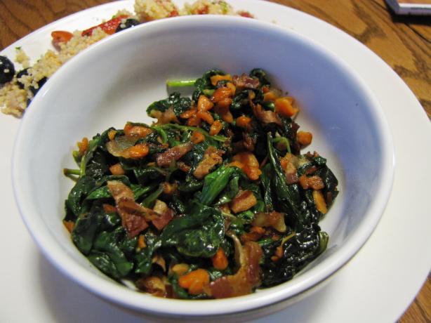 Vegetable Bacon Saute. Photo by loof