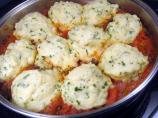 Stewed Tomatoes and Dumplings