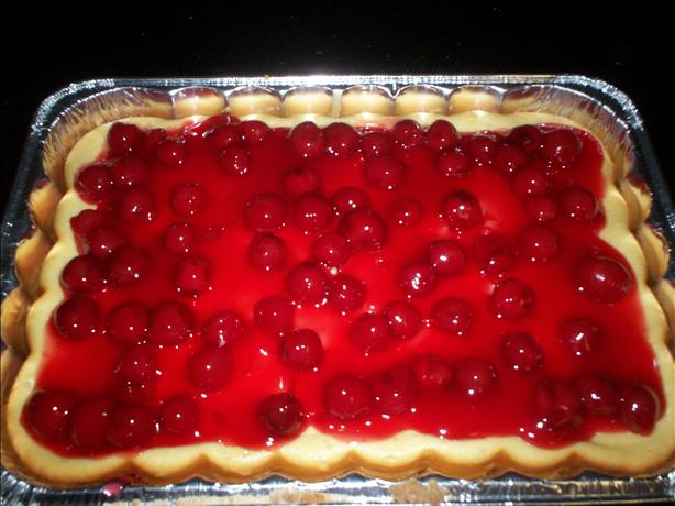 Cherry Cheesecake Cake. Photo by chef FIFI
