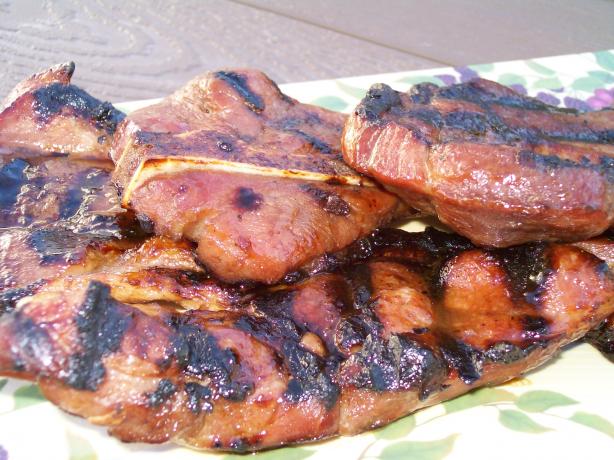 Mandarin Grilled Pork Steaks. Photo by AZPARZYCH