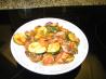 Ratatouille With Italian Sausage. Recipe by Donna Matthews