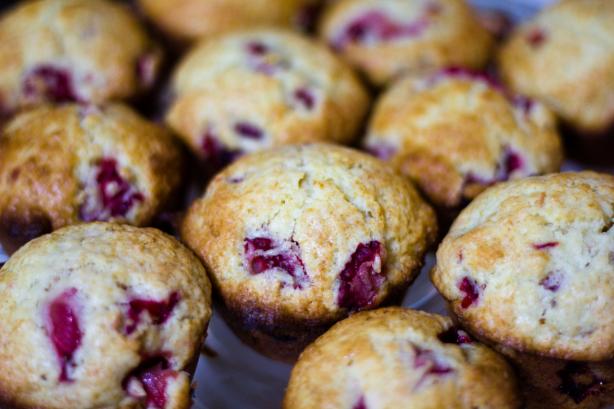 Strawberry Muffins. Photo by Jon Born