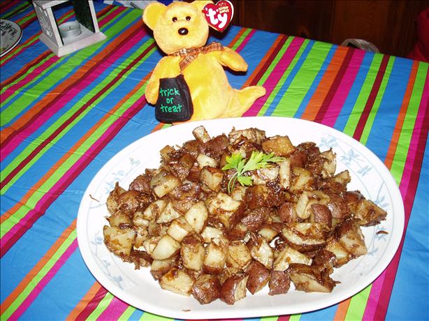 Savory Onion Potatoes. Photo by Midwest Maven
