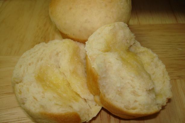 Sweet, Buttery Rolls  (Bread Machine Recipe). Photo by Pinot Grigio
