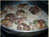 Lions' Heads With Spicy Coconut Sauce