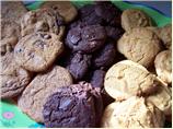 Gourmet Double Chocolate Chunk Cookies