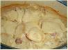 Sunday Supper Scalloped Potatoes With Ham. Recipe by DangerBun