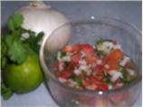 Salsa Mexicana (Fresh Tomato and Chiles). Photo by ChipotleChick