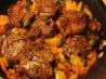 Lamb Chops, Calabrese, With Tomatoes, Peppers and Olives. Recipe by TOOLBELT DIVA