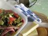 Green Bean, Tomato and Salami Salad. Recipe by Sandylee