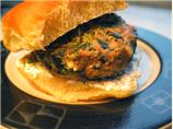 Spinach Feta Lamb Burgers