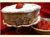 Pastiera With Strawberry Sauce -  Easter Ricotta Cake