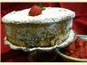 Pastiera With Strawberry Sauce -  Easter Ricotta Cake