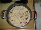 Corn and Sausage Chowder. Photo by Pierre Dance
