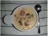 Corn and Sausage Chowder. Recipe by Pierre Dance