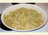 Cabbage and Onion Saute
